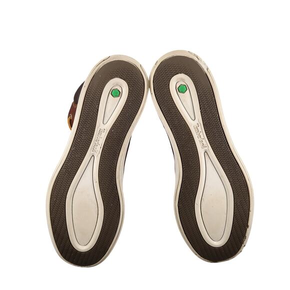 Timberland Shoes Womens 9 Londyn Ankle Sneaker Boot Lace Up Leather Brown 6" - Picture 10 of 13